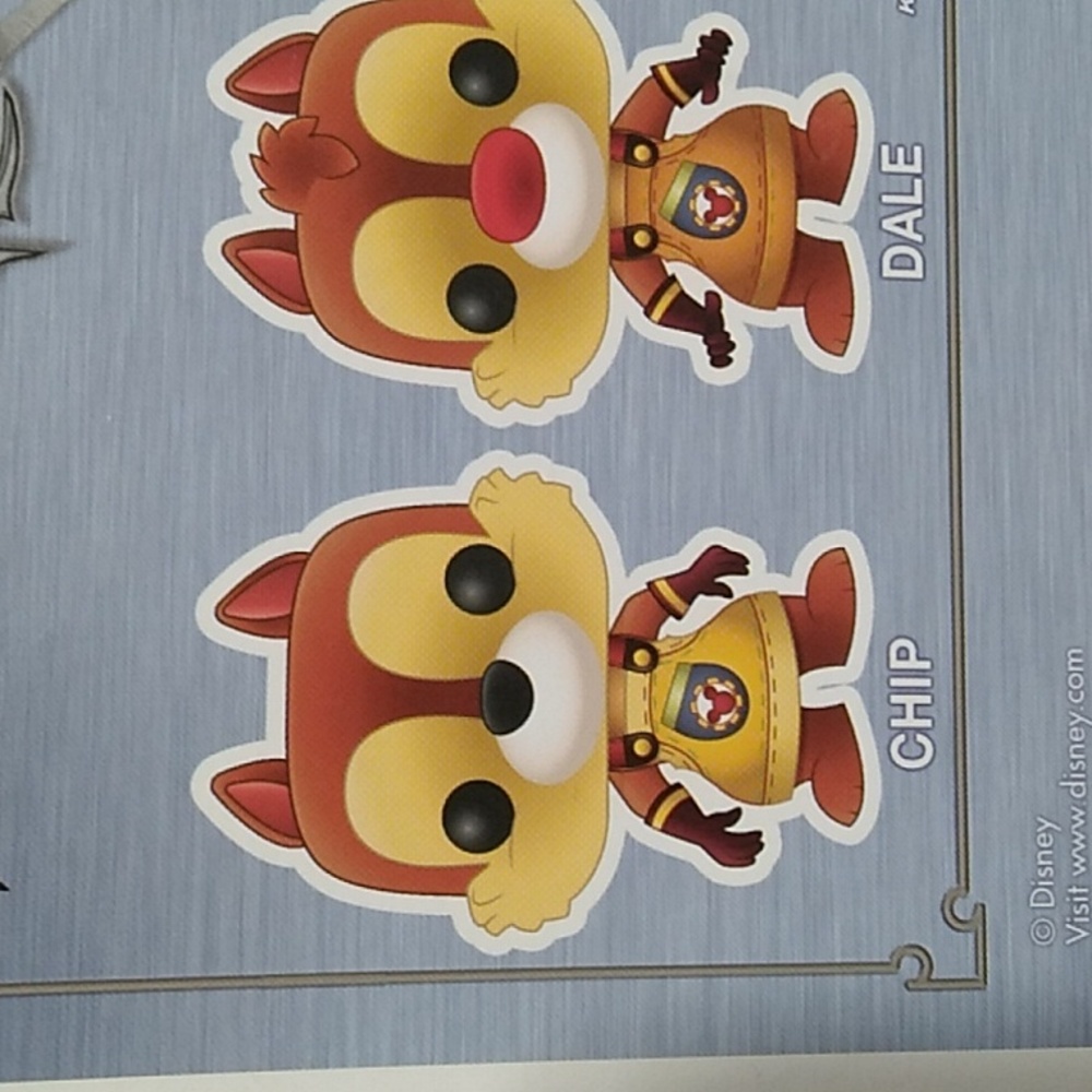 SALE! New POP! Chip And Dale Vinyl Figures 2 Pack - Picture 8 of 14
